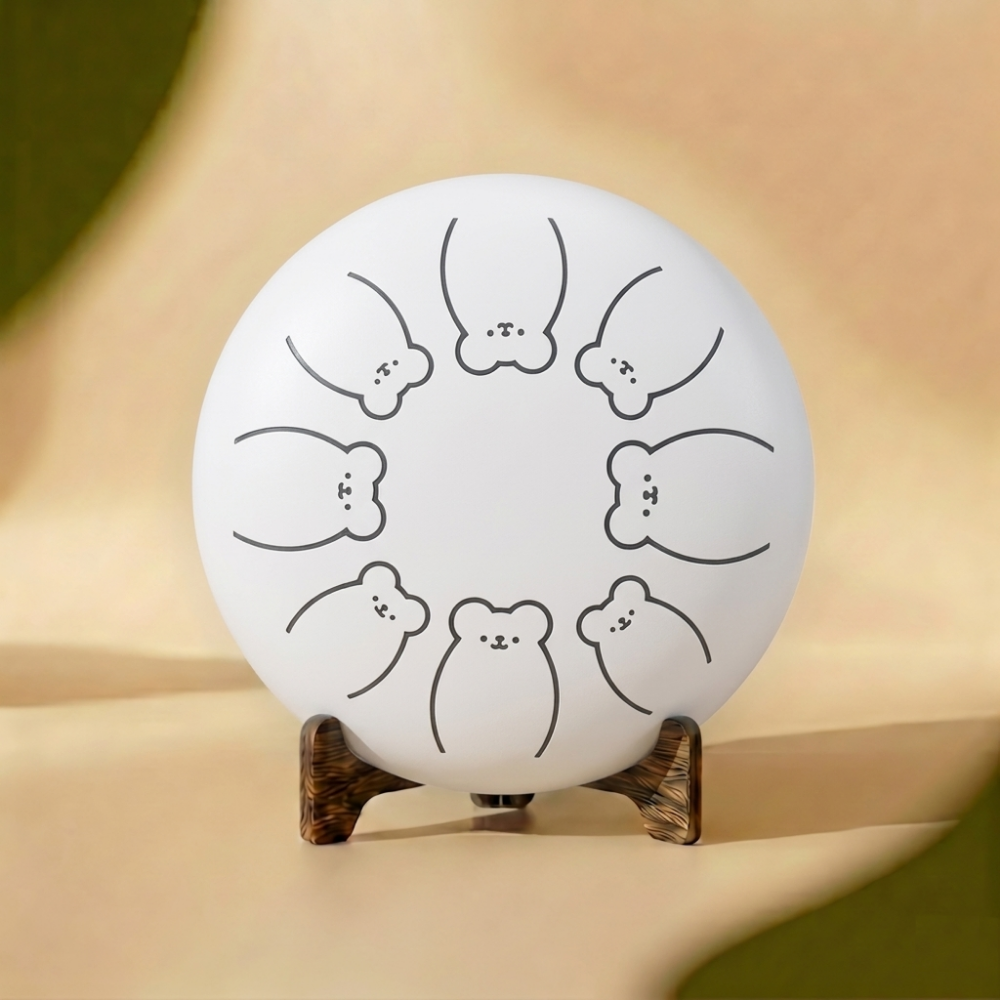 tonguedrum 8 notes enfant blanc oursa
